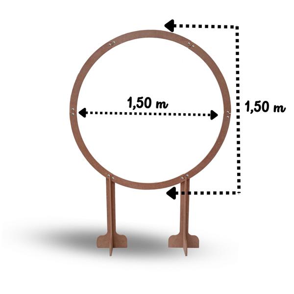 Imagem de Arco Para Festa Capa E Balões Painel Arco Desmontável Mdf