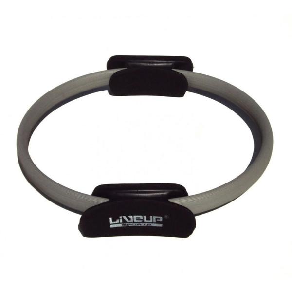 Imagem de Arco Plus Cinza Anel Flexivel para Pilates Circulo Magico Flex Ring  Liveup Sports 