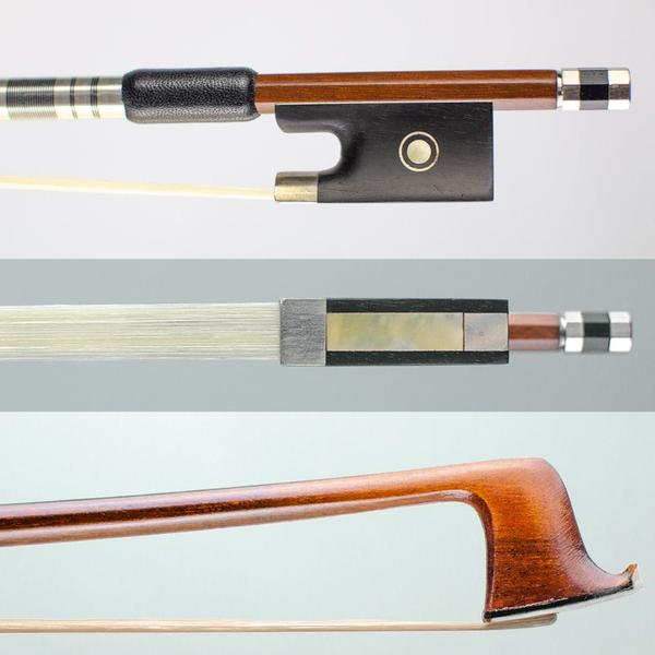 Arco Violino Antoni Marsale Brazilwood 900A París Níquel 3/4 Imagem de Arco Violino Antoni Marsale Brazilwood 900A París Níquel 3/4