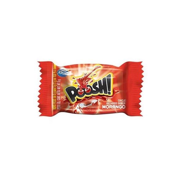 Imagem de Arcor Chiclete Poosh Sabor Morango - Display com 200G