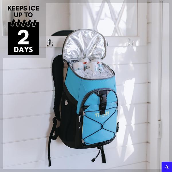 Imagem de Arctic Zone Titan Deep Freeze 24 Can Mochila Cooler, Azul