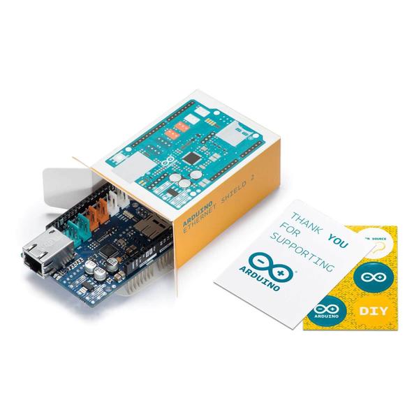 Imagem de Arduino Ethernet Shield 2 W5500 Com Sd Card - A000024