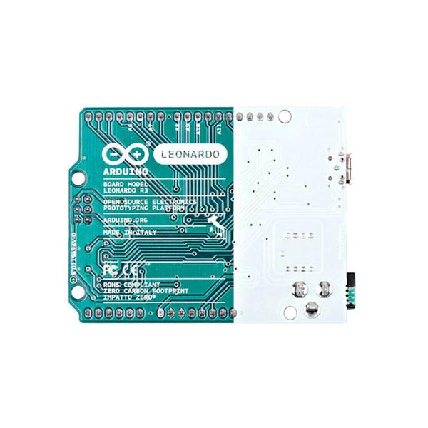 Imagem de Arduino Leonardo Com Cabeçalhos Base Atmega32u4 - A000057