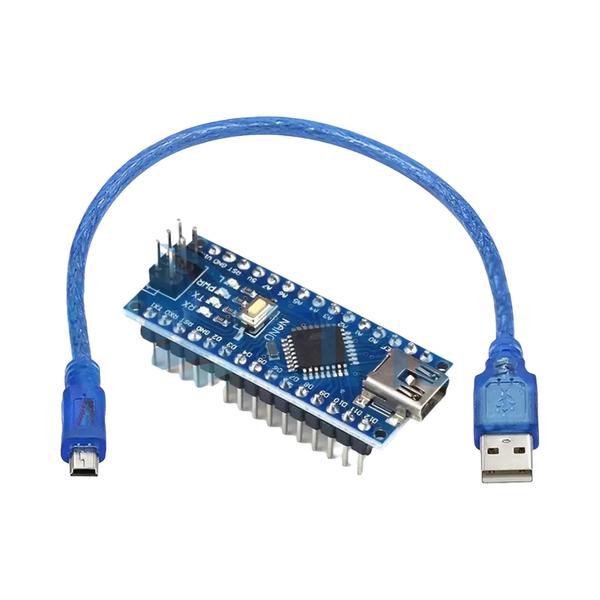 Imagem de Arduino Nano 3.0 ATmega328 - Placa de Desenvolvimento WAVGAT (sem USB)