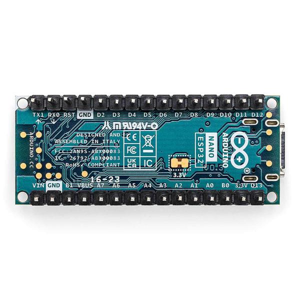 Imagem de Arduino Nano Esp32 Com Cabeçalho - ABX00083 Original