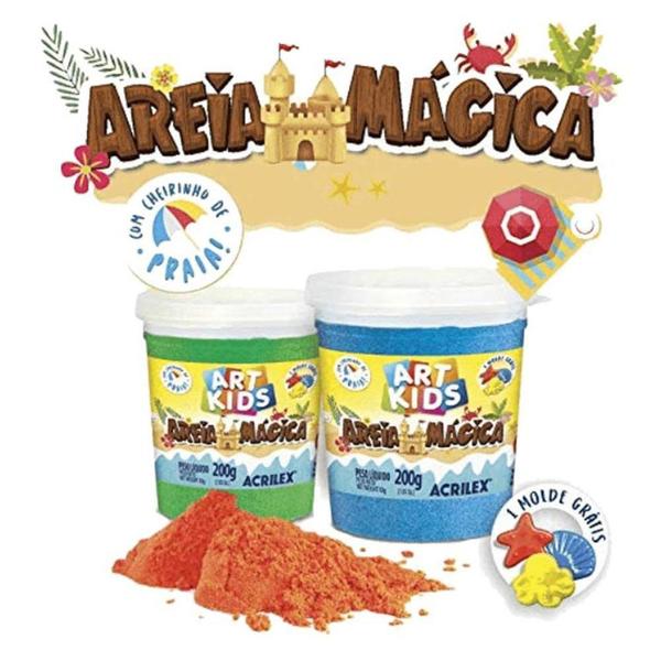 Imagem de Areia magica 200g / un / acrilex