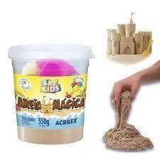 Imagem de Areia Magica 550G cor Natural Acrilex Única