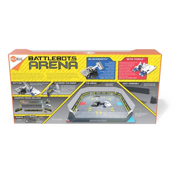 Imagem de Arena HEXBUG BattleBots Bite Force & Blacksmith - Robôs de Controle Remoto para Crianças (8+)