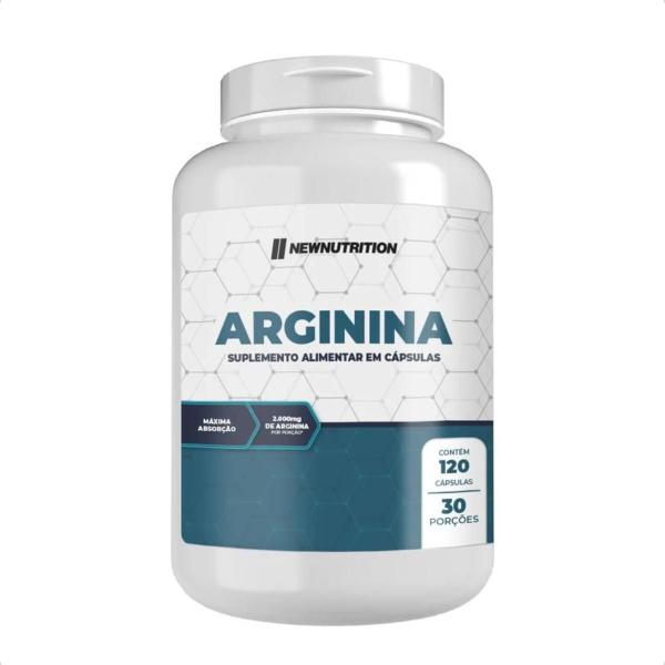 Imagem de Arginina 120 Capsulas New Nutrition