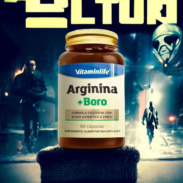 Imagem de Arginina + Boro 60 Caps - VitaminLife 