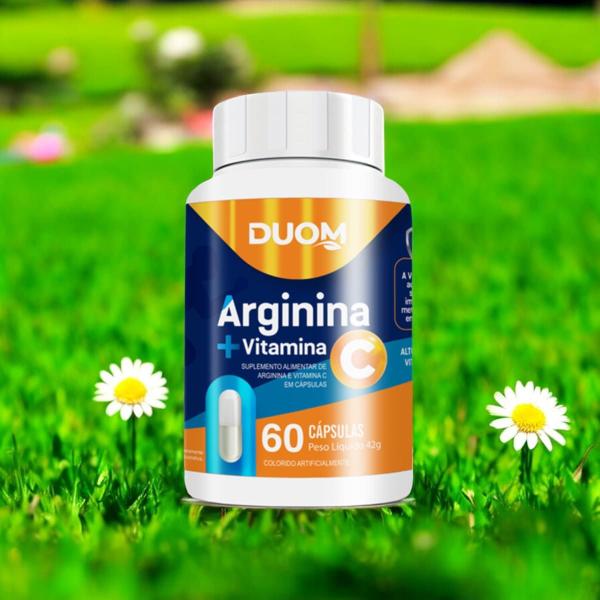 Imagem de Arginina com Vitamina C 4 X 60 Cápsulas Duom