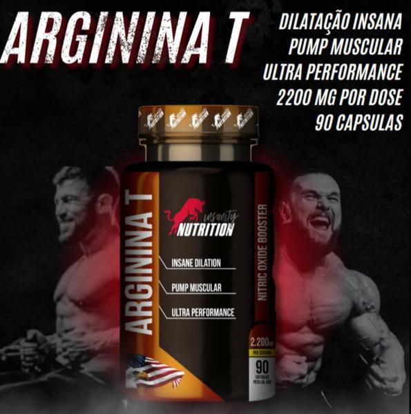 Imagem de Arginina T 2.200Mg 90 Cpas Insanity Nutrition