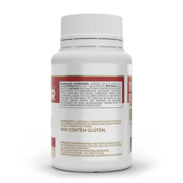 Imagem de Arginofor Vitafor L-Arginina 780mg 60 cap