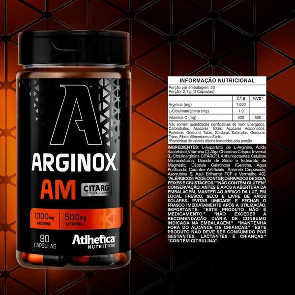 Imagem de Arginox AM 90Caps - Atlhetica Nutrition