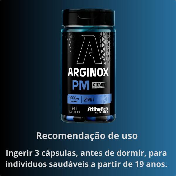 Imagem de Arginox PM 1000mg ZMA 90 Capsulas Atlhetica Nutrition