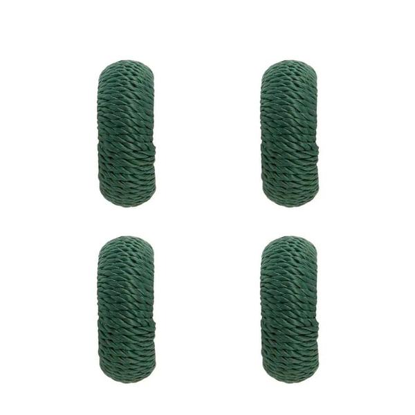 Argola de Guardanapo 4 Peças Rayon Copa&Cia Olive Imagem de Argola de Guardanapo 4 Peças Rayon Copa&Cia Olive