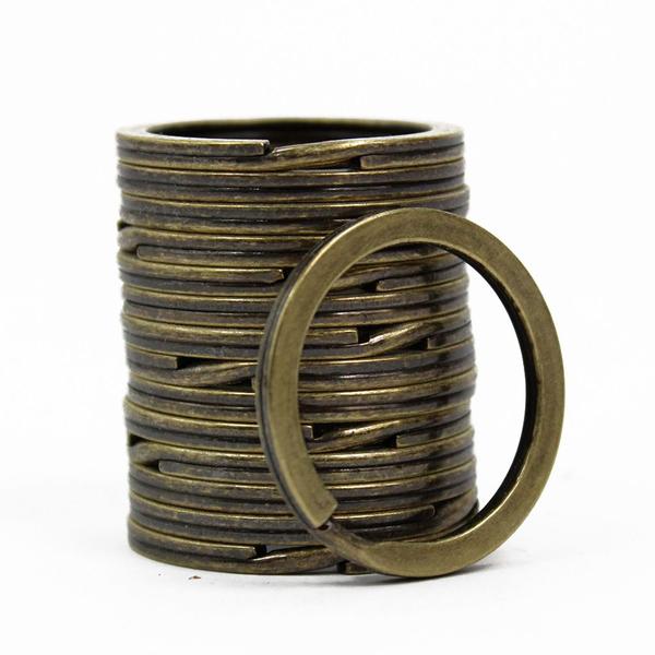Argola Italiana 28mm Em Niquel Ouro Velho Reforçada Com 1000 Peças - Russo Art Imagem de Argola Italiana 28mm Em Niquel Ouro Velho Reforçada Com 1000 Peças