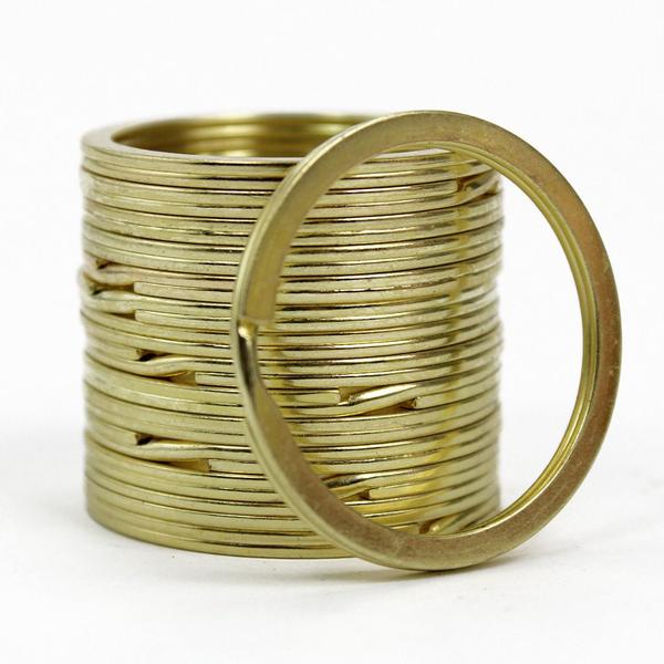 Argola Italiana Dourada 35mm Resistente Sem Corrente - 1000 Unidades - Russo Art Imagem de Argola Italiana Dourada 35mm Resistente Sem Corrente - 1000 Unidades
