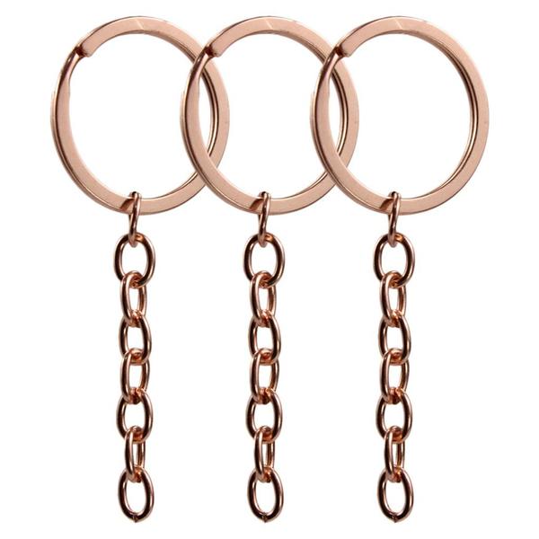 Argola Italiana Rose Gold 32mm Com Corrente 10 Unidades - RussoArt Imagem de Argola Italiana Rose Gold 32mm Com Corrente 10 Unidades