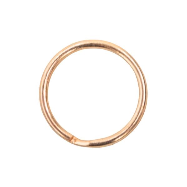 Imagem de Argola Rose Gold 23mm Para Chaveiros Lembrancinhas Sem Corrente 1000 Peças