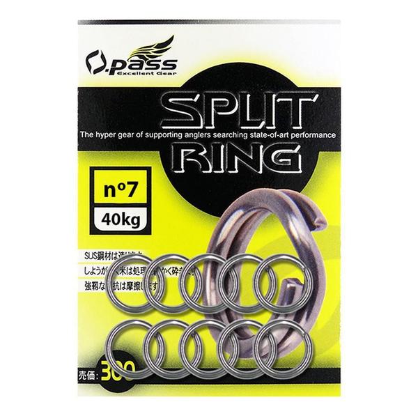 Imagem de Argola Split Ring O-Pass Aço Inox - 40Lb