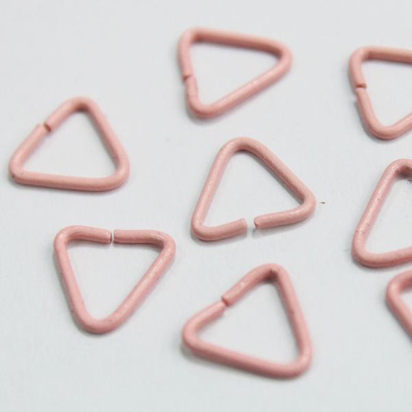 Argolas Com Corrente 23mm e Elo 8mm Rosa Bebê 100 Unidades - RA Imagem de Argolas Com Corrente 23mm e Elo 8mm Rosa Bebê 100 Unidades