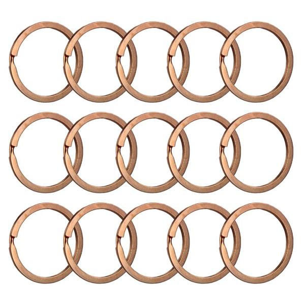Argolas Italianas 35mm Reforçada Rose Gold Sem Corrente 500 Unidades - Russo Art Imagem de Argolas Italianas 35mm Reforçada Rose Gold Sem Corrente 500 Unidades