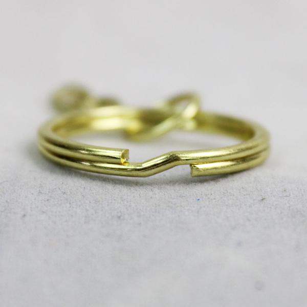 Argolas Para Chaveiro 23mm Com Corrente + Triangulos Dourado 300 Unidades - RussoArt Imagem de Argolas Para Chaveiro 23mm Com Corrente + Triangulos Dourado 300 Unidades