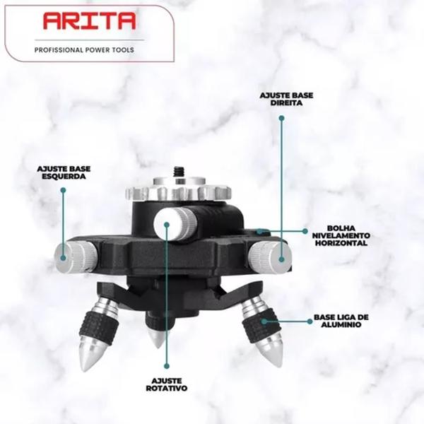 Imagem de Arita - Nível Laser 12 Linhas 360º C/ Controle Remoto+tripé