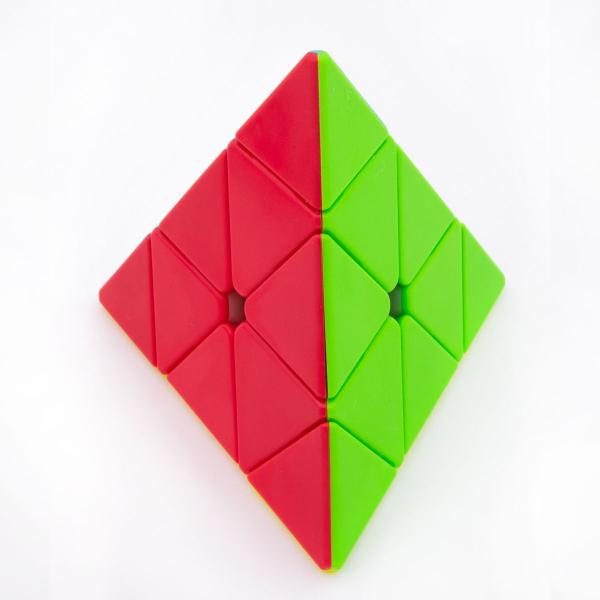 Ark Toys Pyraminx Cubo Mágico Triangular 3x3 Piramide Imagem de Ark Toys Pyraminx Cubo Mágico Triangular 3x3 Piramide