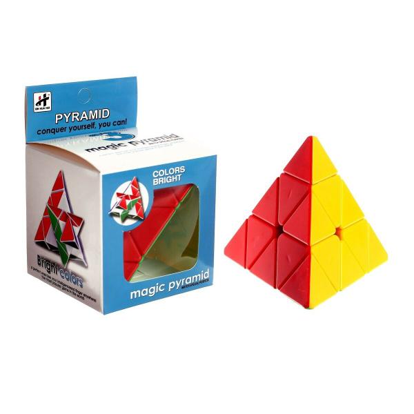 Ark Toys Pyraminx Cubo Mágico Triangular 3x3 Piramide Imagem de Ark Toys Pyraminx Cubo Mágico Triangular 3x3 Piramide
