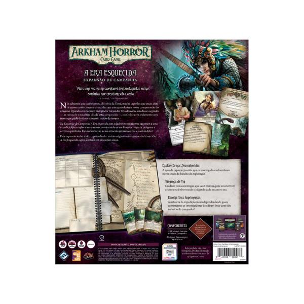 Imagem de Arkham Horror Card Game A Era Esquecida Exp. de Campanha