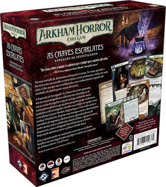 Imagem de Arkham Horror: Card Game -  As Chaves Escarlates (Expansão de Investigador)