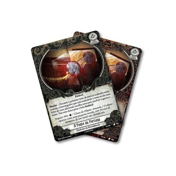 Imagem de Arkham Horror: Card Game - Fortuna e Loucura (Expansão de Cenário)