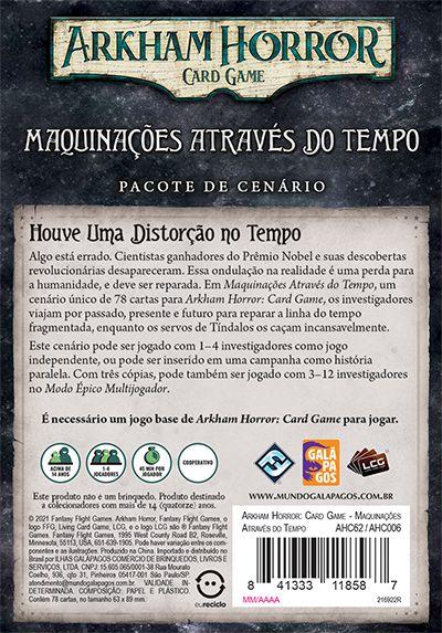 Imagem de Arkham Horror: Card Game - Maquinações Através do Tempo (Expansão de Cenário)