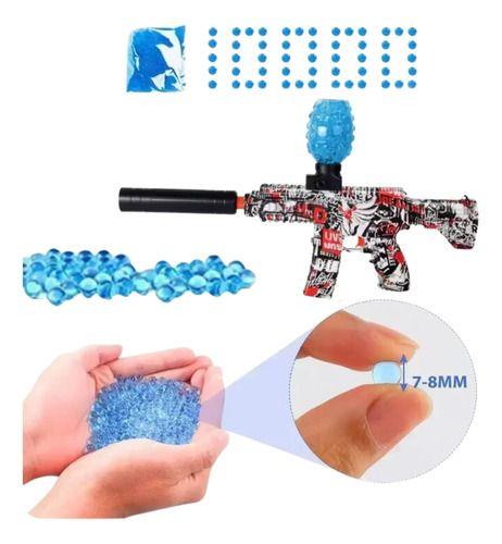 Imagem de Arma De Bolinhas De Gel Elétrica Automática Brinquedo M416