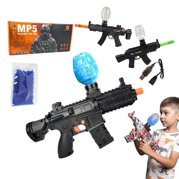 Imagem de Arma De Brinquedo Grande Ak47 Lança Dardo E Bolinhas De Gel