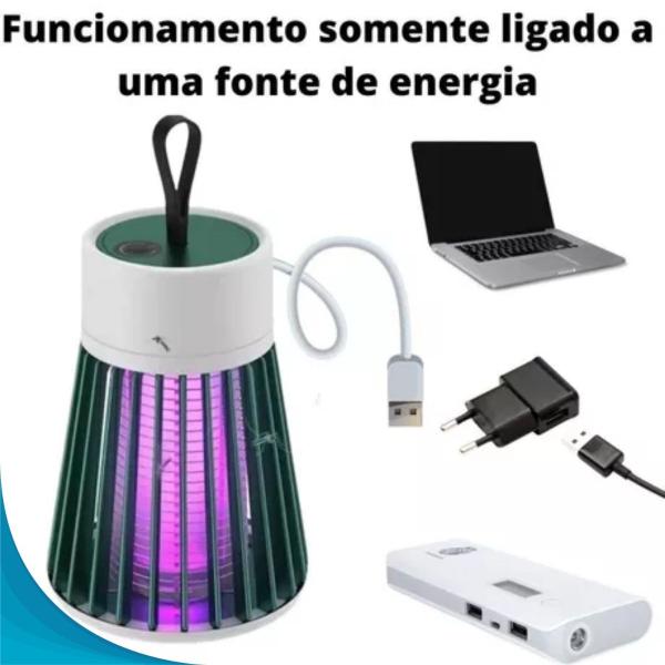 Imagem de Armadilha de Insetos com Luz Ultravioleta Seguro Para Crianças e Animais Produto Oficial