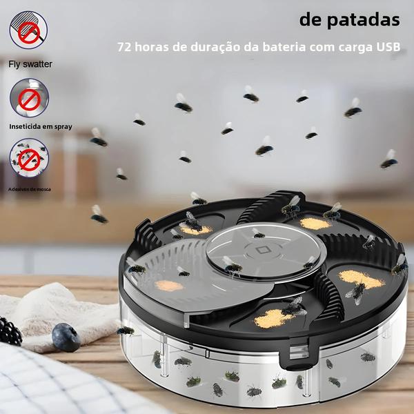 Imagem de Armadilha Elétrica para Insetos USB - Uso Interno e Externo