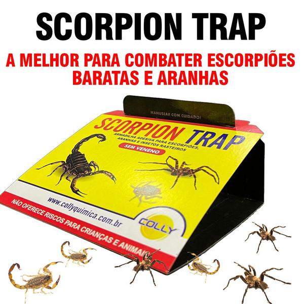 Imagem de Armadilha Pega Escorpião Aranha Barata  c/ 05 - Scorpion Trap Colly