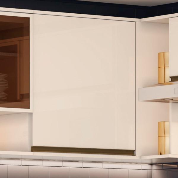 Imagem de Armário Aéreo Cozinha Connect 1 Porta Off White C52 - Henn