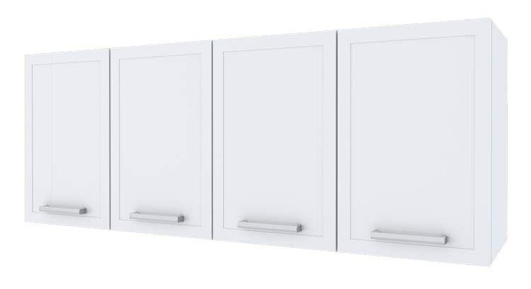 Imagem de Armário Aéreo de Cozinha Branco em Aço 134cm Apolo Flat Cozimax