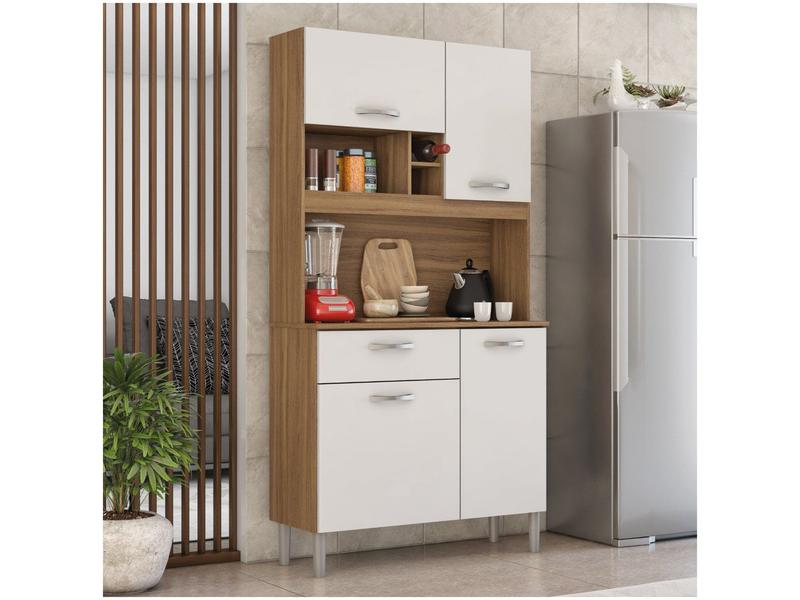 Armário de Cozinha Compacta Demobile Malta 4 Portas