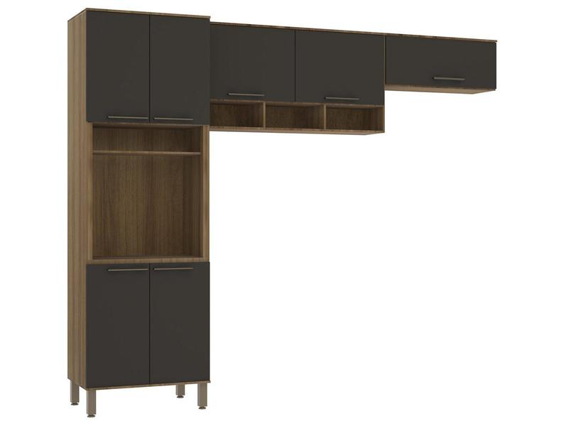 Armário de Cozinha Compacta Luciane Suíça 7 Portas