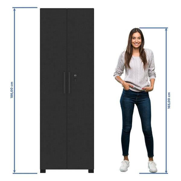 Armário Multiuso 2 Portas com Pés NT 4020 Notável Móveis - Armário