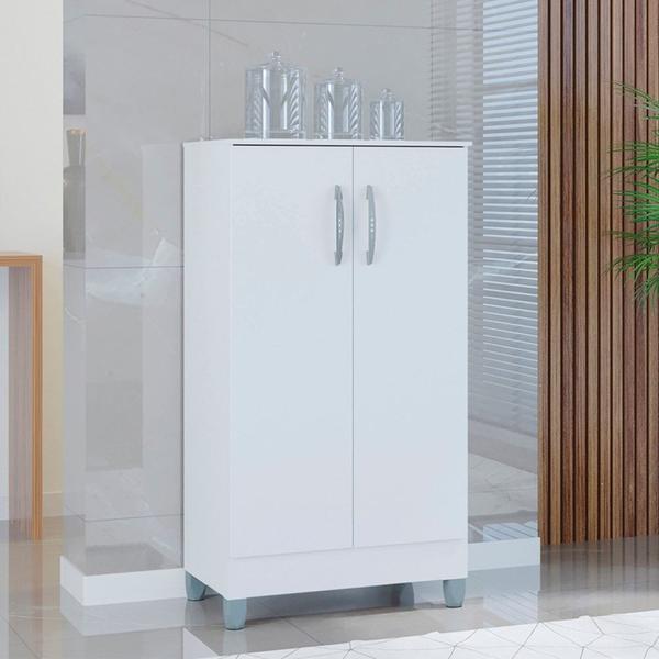 Imagem de Armário Multiuso 60cm 2 Portas Tami P11 Branco - Mpozenato