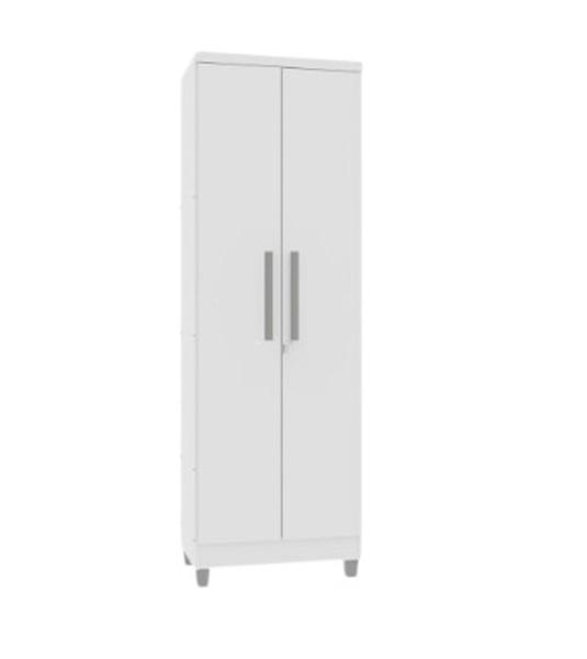 Imagem de Armário Multiuso Fit Branco 2 Portas Sapateira / Lavanderia 1,90 ALTURA - E. E. Móveis