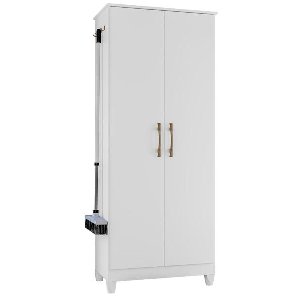 Imagem de Armário Multiuso Jade 70cm 2 Portas Branco Moval