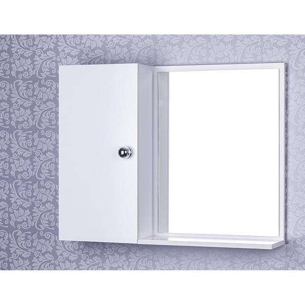 Imagem de Armário Para Banheiro Com Espelho Cor Branco