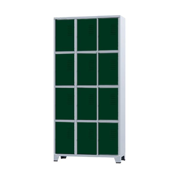 Armário Roupeiro De Aço 15 Portas Para Vestiário Academia Verde Escuro com Chave - CONEXÃO OFFICE Imagem de Armário Roupeiro De Aço 15 Portas Para Vestiário Academia Verde Escuro com Chave